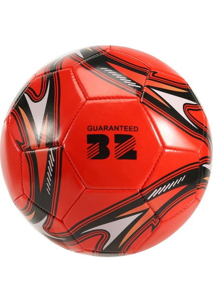 Profesyonel Futbol Topu Boyutu 5 Resmi Futbol Eğitimi Futbol Topu Yarışması Açık Futbol Kırmızı (Yurt Dışından)