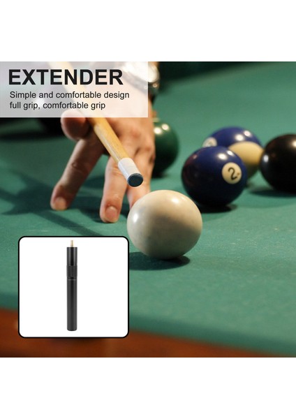 Inç Alüminyum Alaşımlı Bilardo Havuz Cue Teleskopik Ayarlanabilir Snooker Cue Uzatma (Yurt Dışından) indirimleri