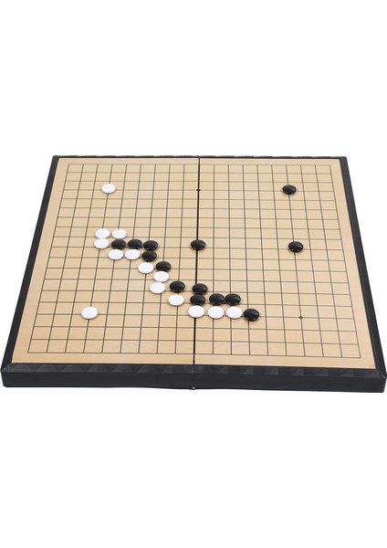 Büyük Boy Manyetik Go Katlanır Tahta Seti Manyetik Satranç Gomoku Tahta Oyunu (Yurt Dışından) fırsatları