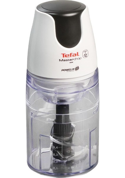 Masterchop Powelix 4 Bıçaklı Beyaz Rondo ve Doğrayıcı