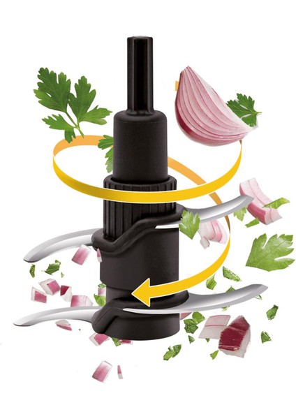 Masterchop Powelix 4 Bıçaklı Beyaz Rondo ve Doğrayıcı fırsatları