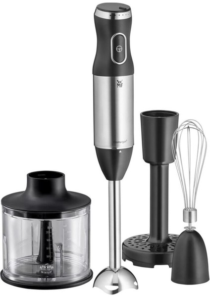 Kult Siyah Paslanmaz Çelik El Blender Seti
