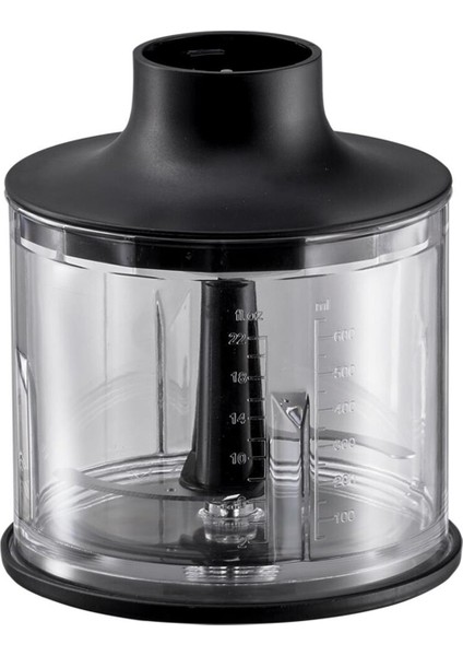 Kult Siyah Paslanmaz Çelik El Blender Seti