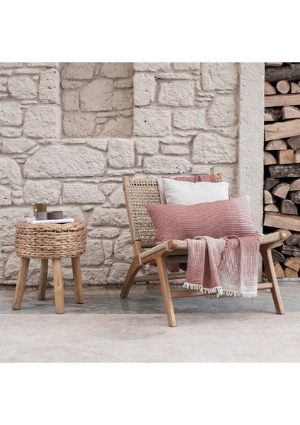Amaya Los Kırmızı Saçaklı Koltuk Örtüsü 95X170 cm fiyatları