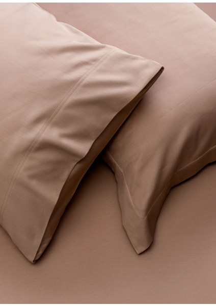 Flen Vizon Organik Pamuk Battal Boy Çift Kişilik Nevresim Takımı 240×220 cm