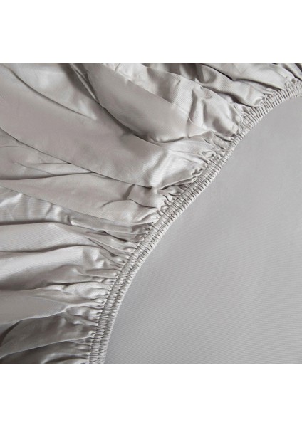 Alana Lastikli Çarşaf 100X200 cm Soğuk Gri fiyatları