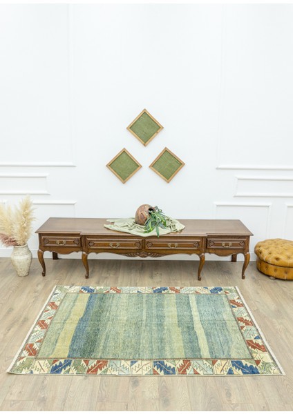 Allium El Dokuma Yeşil Azeri Halı 124X187 cm fiyatları