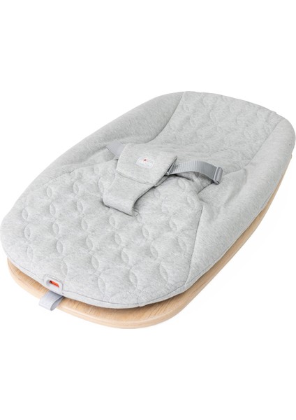 Zen Wave Floating Bouncer Wooden Grey 0-9 kg Beyaz Bebek Ana Kucağı