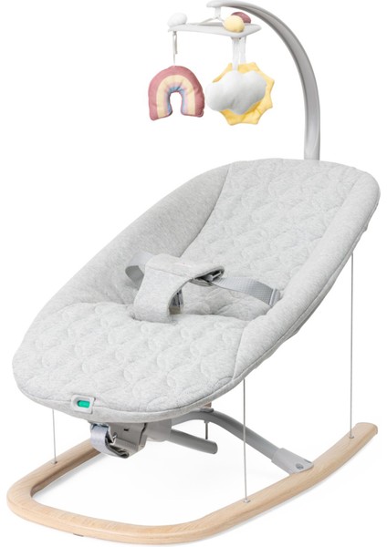Zen Wave Floating Bouncer Wooden Grey 0-9 kg Beyaz Bebek Ana Kucağı fiyatları
