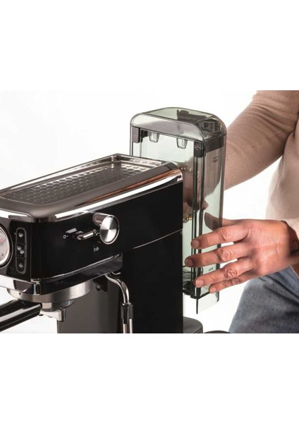 Moderna Espresso Slim 1300 W Siyah Kahve Makinesi