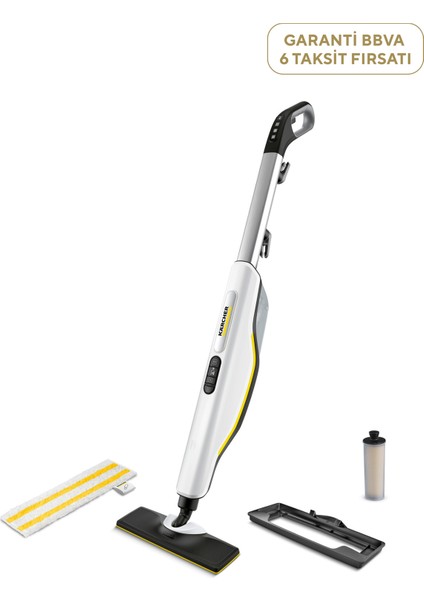 Sc 3 Upright Beyaz Buharlı Temizlik Makinesi