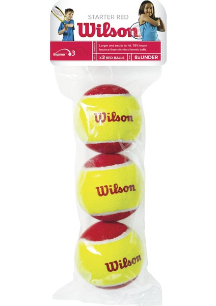 WRT137001 Başlangıç Kırmızı Tenis Topu