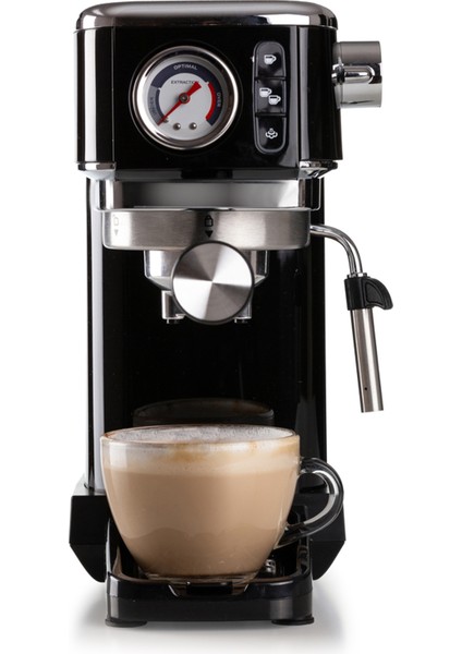 Moderna Siyah Espresso Slim Kahve Makinesi