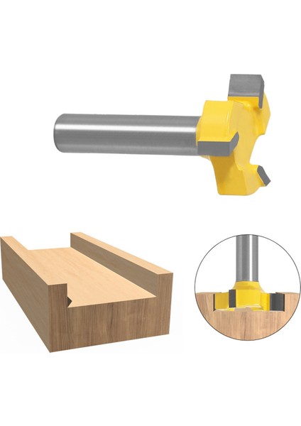 8mm Shank 3 Diş T-Yuvası Freze Ucu Frezeleme Düz Kenar Yiv Açma Freze Kesici Ahşap Ahşap Işleri Için Kesme Sapı (Yurt Dışından) indirimleri
