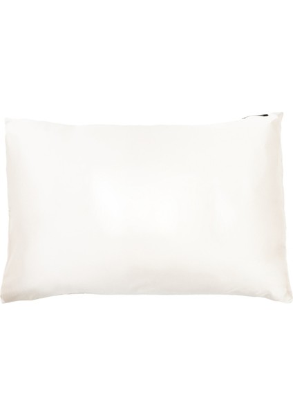 Ekru Ipek Yastık Kılıfı 50 x 70 cm