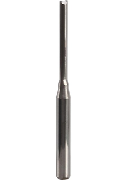 10 Adet Iki Flüt Düz Uçlu Frezeler Düz Yuvası Bit Ahşap Kesici Iki Çift Flüt Uçları 3.175X2X17MM Cnc Router Için (Yurt Dışından)