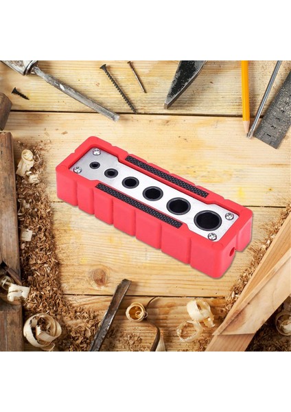 2-12MM Ağaç Işleme Matkap Pozisyonlayıcı Çok Işlevli Ağaç Işleme Zımbası Ağaç Işleme Pozisyonlama Aracı (Yurt Dışından)