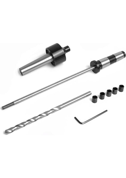 5 Burçlu Kalem Mil Takımı, 7 mm Matkap Ucu ve Mil Koruyucu, Mt2 Ahşap Işçiliği Için (Yurt Dışından)