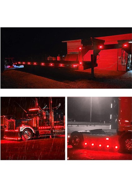 4 Adet 6led LED Işık Başlığı Acil Durum Işaret Tehlike Uyarı Işığı Flaş Dikkat Strobe Işık Çubuğu Araba Kamyon 12-24V Beyaz (Yurt Dışından) fiyatları