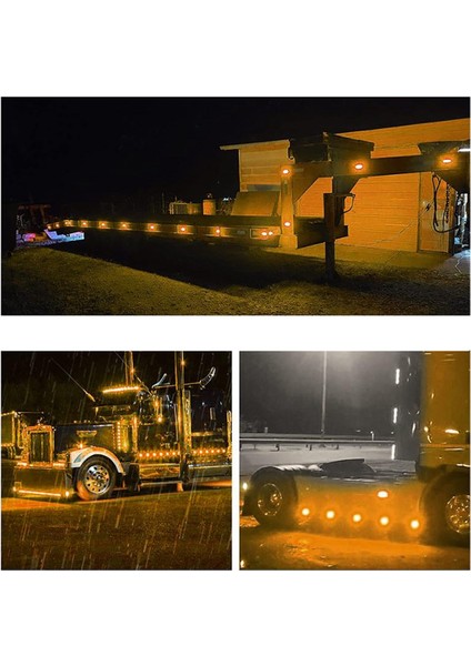 4 Adet 6led LED Işık Başlığı Acil Durum Işaret Tehlike Uyarı Işığı Flaş Dikkat Strobe Işık Çubuğu Araba Kamyon 12-24V Beyaz (Yurt Dışından) fırsatları