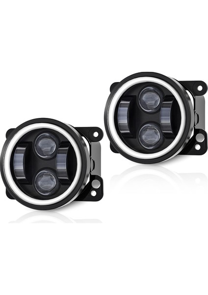 Inç Melek Gözü LED Sis Lambası Araba Ön Sis Lambası Yedek Otomatik Lamba Drl Sürüş Sis Lambası Offroad 4x4 (Yurt Dışından) fiyatları