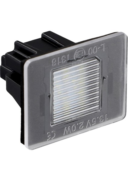 1 Adet LED Plaka Lambası Arka Bagaj Kapağı Plaka Lambası Mercedes Benz Abcv Gla Glb Glc Gle A0009062903 (Yurt Dışından)