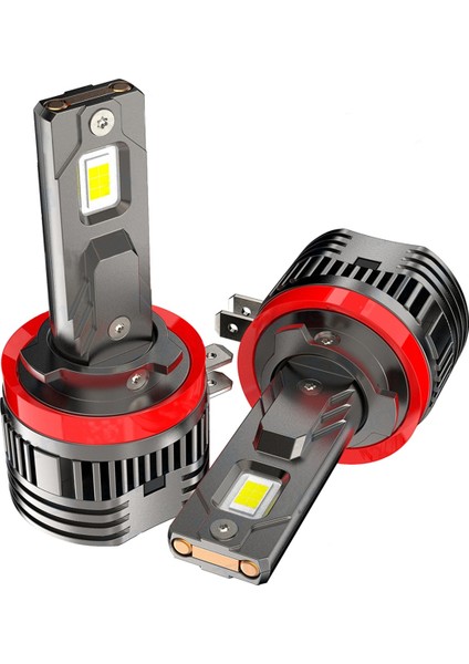 Adet H11B LED Far Ampulü Turbo 80W 30000LM Kısa Far Uzun Far 6000K Beyaz Ford Fiesta Kia Hyundai Tak ve Çalıştır (Yurt Dışından)