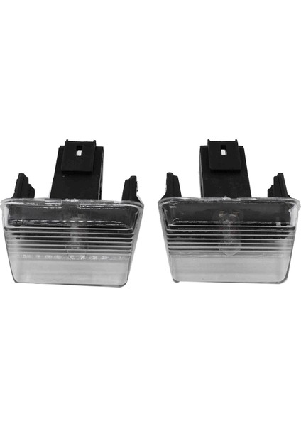 Araba Arka Plaka Lambası Plaka Aydınlatması Peugeot 206 207 307 308 406 6340.A3 Için Dekoratif (Yurt Dışından)