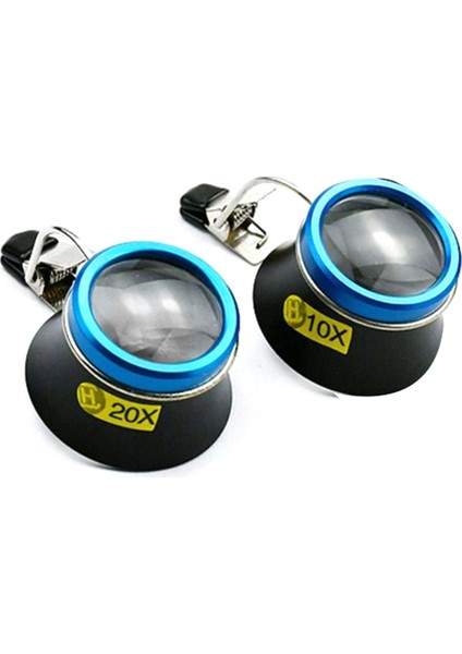 10X Gözlük Büyüteç Klipsli Göz Büyüteç Taşınabilir Mercek Zanaat Operatörü Saatçi Onarım Aracı (Yurt Dışından) indirimleri