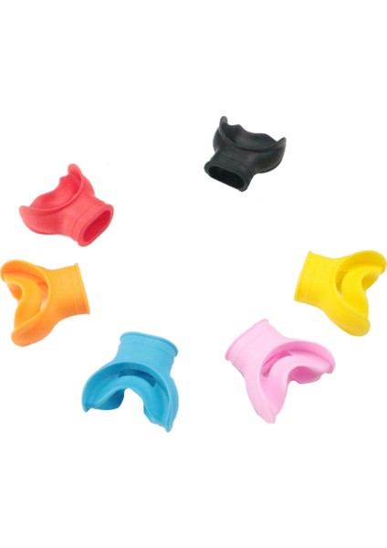 Tüplü Dalış Ikinci Aşama Silikon Ağızlıklar Şnorkel Regülatörü Renkli Sualtı Solunum Aksesuarları Siyah (Yurt Dışından) indirimleri