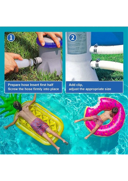 Yüzme Havuzu Yedek Hortumu Intex Havuz Yedek Pe Borusu Şişme Sıcak Su Havuzu Için 300/330/530 (Yurt Dışından) fiyatları