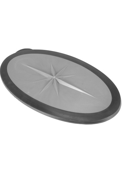 Kayak Ambar Kapağı Kayak Kürek Teknesi Güverte Plakası Kayak Tekne Güverte Ambar Kapağı Su Geçirmez Kayak Tekne Aksesuarları, Gri (Yurt Dışından)