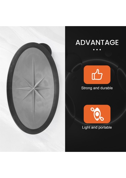 Kayak Ambar Kapağı Kayak Kürek Teknesi Güverte Plakası Kayak Tekne Güverte Ambar Kapağı Su Geçirmez Kayak Tekne Aksesuarları, Gri (Yurt Dışından) indirimleri