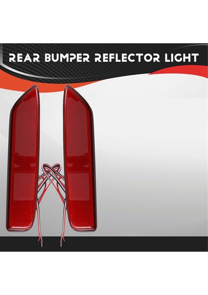 Mitsubishi Delıcr Mını Kırmızı Için Araba Arka Reflektör Işığı Tampon Arka Lambası Sis Lambası Fren Lambası (Yurt Dışından) fırsatları
