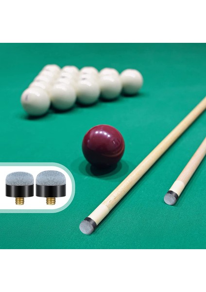 30 Adet Adet 12 Mm/13 mm Bilardo Bilardo Istakası Ipuçları Vidalı Ipuçları Yüksük Yedek Bilardo Havuz Aksesuarları (Yurt Dışından)