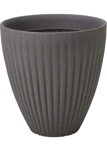 Lotus Antrasit Plastik Saksı 40 x 42 cm