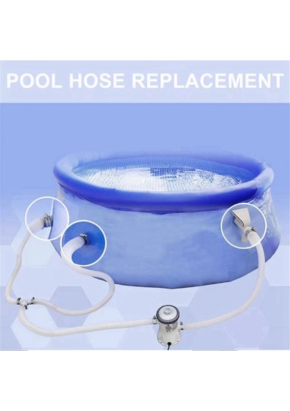 Yüzme Havuzu Yedek Hortumu Intex Havuz Yedek Pe Borusu Şişme Sıcak Su Havuzu Için 300/330/530 (Yurt Dışından) fırsatları