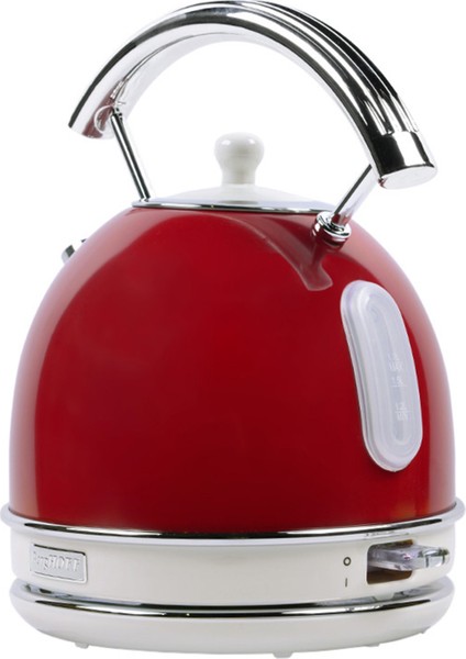 Gem Retro 1.7 Litre Kırmızı Yuvarlak Su Isıtıcısı