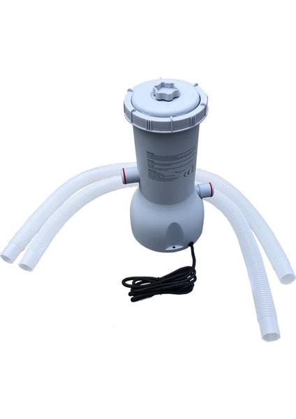 Havuz Filtre Pompası Yüzme Havuzu Için Elektrikli Su Pompası, Havuz Temizleyici Sirkülasyon Filtre Pompası 110V-240V, Ab Fişi (Yurt Dışından)