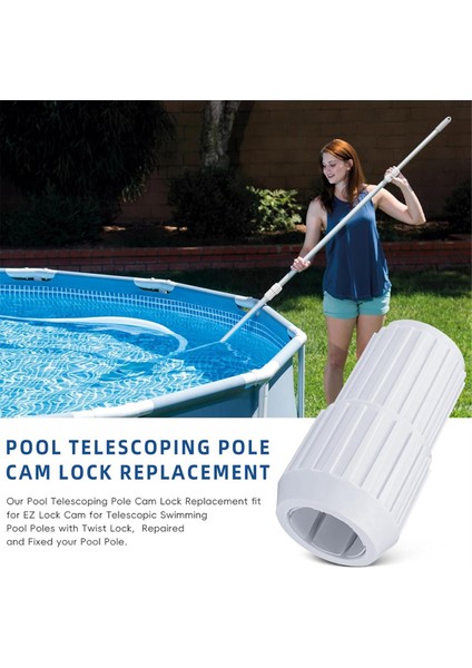 2 Adet Havuz Teleskopik Direk Kam Kilidi Değiştirme Ez Lock Kamı Teleskopik Yüzme Havuzu Direkleri Için Twist Lock A (Yurt Dışından) fiyatları