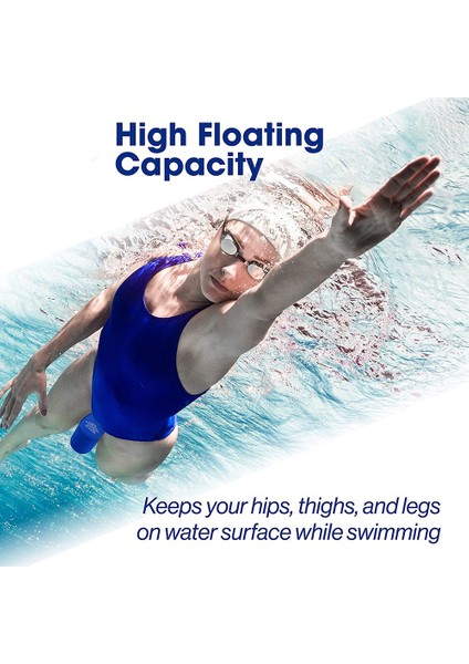 Yetişkinler ve Gençler Için Çekme Şamandırası Yüzme Eğitimi Bacak Şamandırası Yüzme Havuzu Vuruşları ve Üst Vücut Gücü Eva ve Bpa Içermez, Kırmızı (Yurt Dışından) modelleri