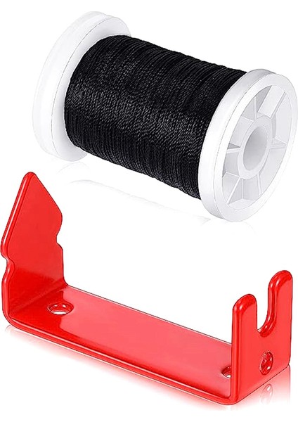 2 Parça Bowstring Ayırıcı Bowstring Hizmet Konu Peep Sight Installer Kırmızı Okçuluk Bowstring Ayırıcı (Yurt Dışından)