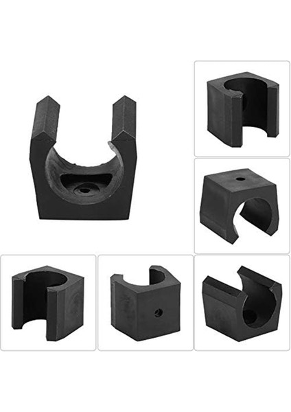 Havuz Işaret Kelepçesi, 6'lı Set Plastik Bilardo Tekli Stand Mini Çubuk Depolama Aksesuarları (Yurt Dışından)