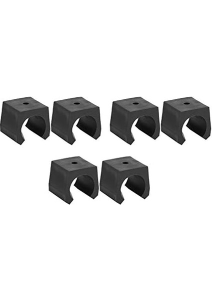 Havuz Işaret Kelepçesi, 6'lı Set Plastik Bilardo Tekli Stand Mini Çubuk Depolama Aksesuarları (Yurt Dışından)