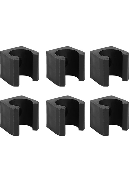 Havuz Işaret Kelepçesi, 6'lı Set Plastik Bilardo Tekli Stand Mini Çubuk Depolama Aksesuarları (Yurt Dışından)