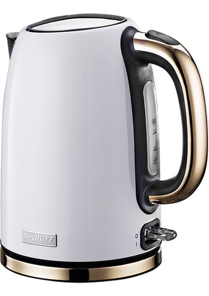 Gem Titan Parlak Beyaz Su Isıtıcısı 1.7 Lt