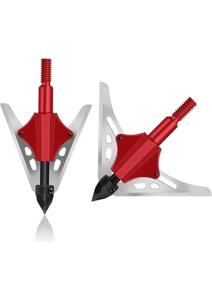 6 Adet Avcılık Geniş Başlığı 2 Yaylı Sürgülü Bıçak Geniş Başlığı Mekanik Yay ve Bileşik Yay ile Uyumlu (Yurt Dışından) fırsatları