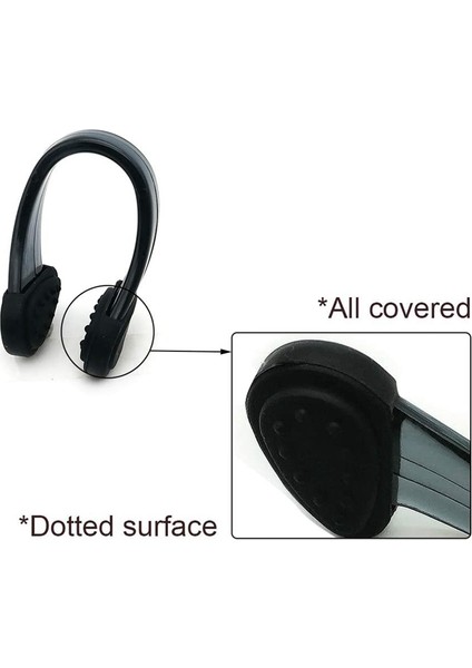 Yetişkinler Için Silikon Su Geçirmez Yüzme Burun Klipleri Havuz Burun Tıkaçları 4'lü Set (Yurt Dışından) modelleri