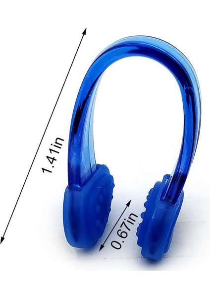 Yetişkinler Için Silikon Su Geçirmez Yüzme Burun Klipleri Havuz Burun Tıkaçları 4'lü Set (Yurt Dışından) fırsatları