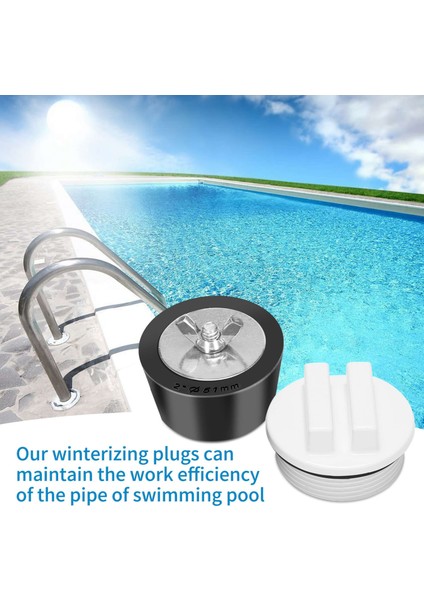 Havuz Kışlık Tapalar Yüzme Havuzu Kışlık Genişleme Tapaları Vida Cıvatalı ve Havuz Dönüş Hattı Tapalı Havuz Lastik Tapaları (Yurt Dışından) fiyatları